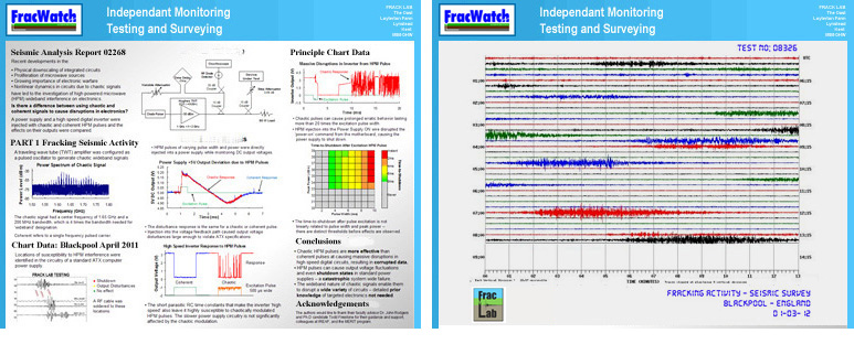 Fracking Seismic Reports